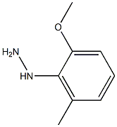 (2-Methoxy-6-methyl-phenyl)-hydrazine Struktur