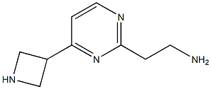 (4-Azetidin-3-yl-pyrimidin-2-yl)-ethyl-amine Struktur