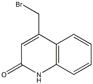 4-Bromomethyl-2-quinolone Struktur