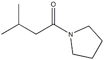 3-methyl-1-pyrrolidin-1-yl-butan-1-one Struktur