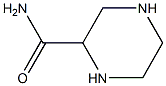 2-Piperazinecarboxamide Struktur