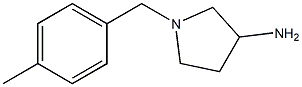 1-(4-methylbenzyl)pyrrolidin-3-amine Struktur