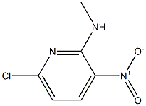 6-chloro-N-methyl-3-nitropyridin-2-amine Struktur