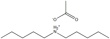 DI-N-AMYLAMMONIUM ACETATE: (CA. 0.5MOL/L WATER SOLUTION) Struktur