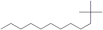 2,2-dimethyldodecane Struktur