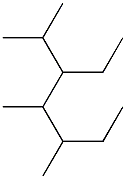 2,4,5-trimethyl-3-ethylheptane Struktur