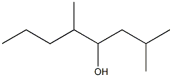 2,5-dimethyl-4-octanol Struktur