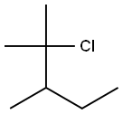 2-chloro-2,3-dimethylpentane Struktur