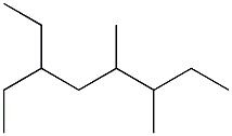 3,4-dimethyl-6-ethyloctane Struktur