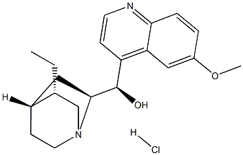 DIHYDROQUINIDINE HCL Struktur