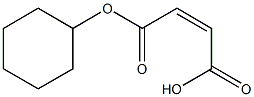 CYCLOHEXYL MALEATE Struktur