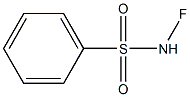 N-FLUORO BENZENE SULPHONAMIDE Struktur