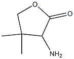 2-AMINO 3,3-DIMETHYLBUTYROLACTONE Struktur