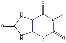 monomethyluric acid Struktur