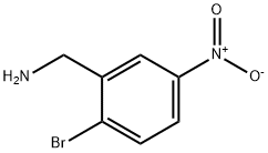 2-BROMO-5-NITROBENZYLAMINE Struktur