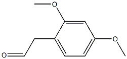 (2,4-DIMETHOXYPHENYL)ACETALDEHYDE Struktur