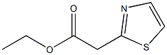 2-THIAZOLEACETIC ACID ETHYL ESTER Struktur