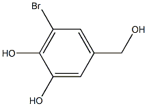 5-BROMO-3,4-DIHYDROXYBENZYL ALCOHOL Struktur