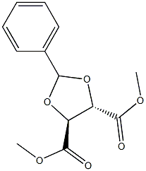 (+)-2 3-O-BENZYLIDENE-D-TARTARIC ACID DIMETHYL ESTER 99% Struktur