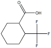 2-(TRIFLUOROMETHYL)CYCLOHEXANECARBOXYLIC ACID Struktur