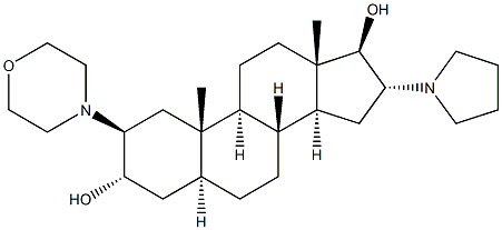 (2B.,3A.,5A.,16A,17B)-2-(4-MORPHOLINYL)-16-(1-PYRROLIDINYL)-ANDROSTANE-3,17-DIOL