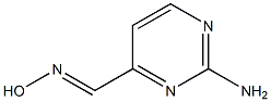 2-AMINOPYRIMIDINE-4-CARBALDEHYDE OXIME Struktur