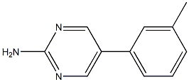 5-M-TOLYLPYRIMIDIN-2-YLAMINE, 95+% Struktur