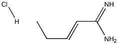 Pent-2-enamidine HCl Struktur