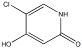 5-CHLORO-4-HYDROXYPYRIDIN-2(1H)-ONE Struktur