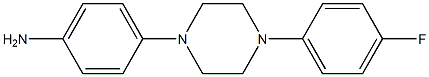 1-(4-FLUORO PHENYL)-4-(4-AMINOPHENYL) PIPERAZINE Struktur