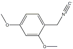 2,4-DIMETHOXY BENZYL ISONITRILE Struktur