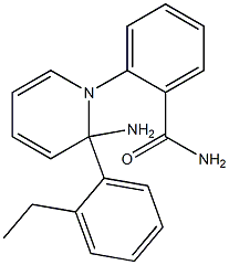 2-AMINO, N-[(2-(2-ETHYL PHENYL)PYRIDINE)]BENZAMIDE Struktur