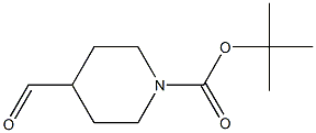 1-BOC-PIPERIDINE-4-CARBOXALDEHYDE Struktur