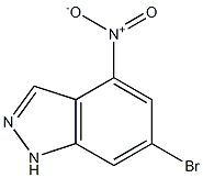 6-BROMO-4-NITROINDAZOLE Struktur