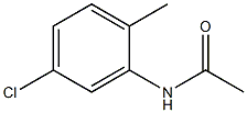 4-CHLORO-2-ACETAMIDOTOLUENE Struktur