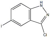 3-CHLORO-5-IODOINDAZOLE Struktur