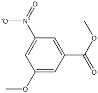 METHYL 3-METHOXY-5-NITROBENZOATE Struktur