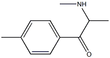 1-(4-methylphenyl)-2-methylaminopropan-1-one Struktur