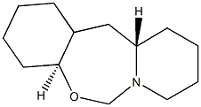 (4As,11As)-Dodecahydropyrido[1,2-C][1,3]Benzoxazepine Struktur