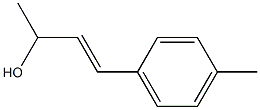 4-(4-methylphenyl)-3-buten-2-ol Struktur