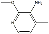 3-Amino-2-methoxy-4-methylpyridine Struktur