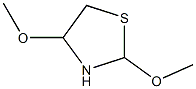 2,4-DIMETHOXY THIAZOLIDINE Struktur