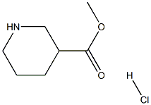 METHYL 3-PIPERIDINECARBOXYLATE HYDROCHLORIDE Struktur