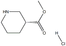 METHYL R-3-PIPERIDINECARBOXYLATE HYDROCHLORIDE Struktur