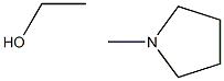 N-METHYL PYRROLIDINE ETHANOL Struktur