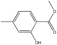 P-METHYLSALICYLIC ACID METHYL ESTER Struktur