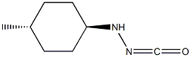 TRANS-4-METHYL CYCLOHEXYLAMINE ISOCYANATE Struktur