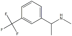 (RS)-N-{1-[3-(TRIFLUOROMETHYL)PHENYL]ETHYL}METHYLAMINE Struktur