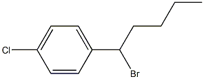 1-(1-BROMOPENTYL)-4-CHLOROBENZENE Struktur