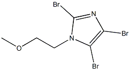 2,4,5-TRIBROMO-1-(2-METHOXYETHYL)-1H-IMIDAZOLE Struktur